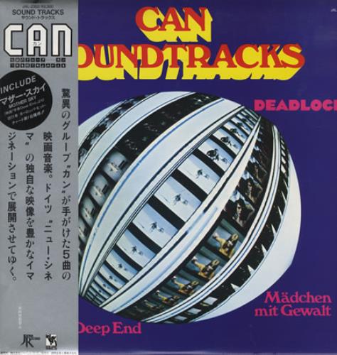 Can Soundtracks vinyl LP album (LP record) Japanese C+NLPSO411236