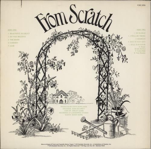 Capability Brown From Scratch - VG vinyl LP album (LP record) US CPBLPFR867669