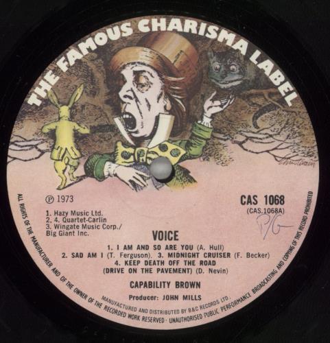 Capability Brown Voice - EX vinyl LP album (LP record) UK CPBLPVO211400