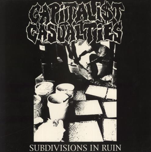 Capitalist Casualties Subdivisions In Ruin 12" vinyl single (12 inch record / Maxi-single) US 7B412SU837366
