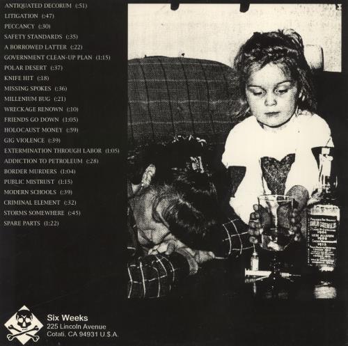 Capitalist Casualties Subdivisions In Ruin 12" vinyl single (12 inch record / Maxi-single) US 7B412SU837366