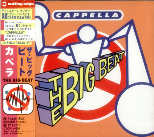 Cappella The Big Beat Japanese CD single (CD5 / 5 