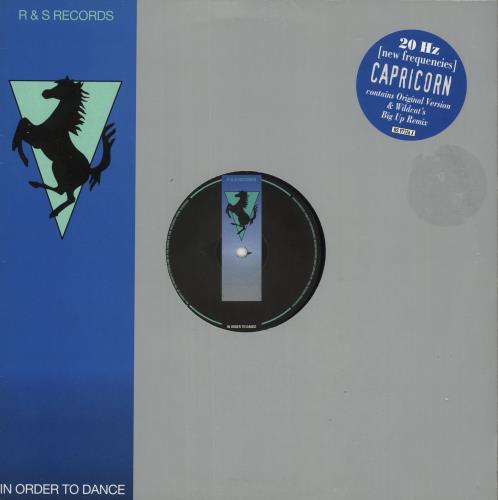 Capricorn 20 Hz (New Frequencies) 12" vinyl single (12 inch record / Maxi-single) Belgian CPC12HZ724967