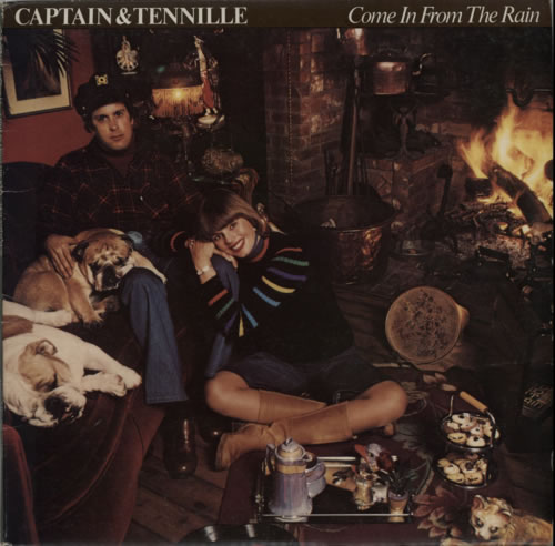 Captain & Tennille Come In From The Rain + Poster vinyl LP album (LP record) UK C&TLPCO371021