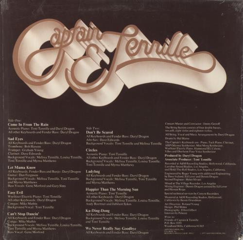 Captain & Tennille Come In From The Rain - Open Hype Stickered Shrink + Poster vinyl LP album (LP record) US C&TLPCO817523
