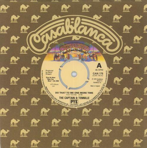 Captain & Tennille Do That To Me One More Time - 4-Pr 7" vinyl single (7 inch record / 45) UK C&T07DO800839