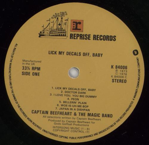 Captain Beefheart & Magic Band 2 Originals Of Captain Beefheart 2-LP vinyl record set (Double LP Album) German CPT2LOR210191