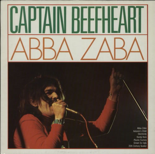 Captain Beefheart & Magic Band Abba Zaba vinyl LP album (LP record) Dutch CPTLPAB598371
