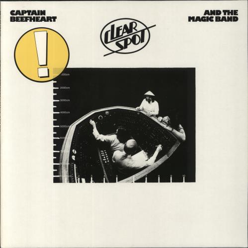 Captain Beefheart & Magic Band Clear Spot - Barcoded vinyl LP album (LP record) German CPTLPCL495325