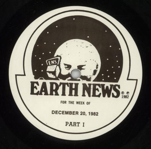 Captain Beefheart & Magic Band Earth News Radio Show vinyl LP album (LP record) US CPTLPEA868243