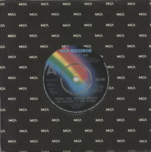 Captain Beefheart & Magic Band Hard Workin' Man 7" vinyl single (7 inch record / 45) UK CPT07HA115902