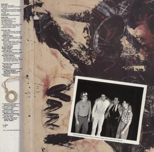 Captain Beefheart & Magic Band Ice Cream For Crow vinyl LP album (LP record) UK CPTLPIC541734