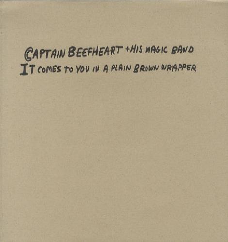 Captain Beefheart & Magic Band It Comes To You In A Plain Brown Wrapper 2-LP vinyl record set (Double LP Album) US CPT2LIT442970