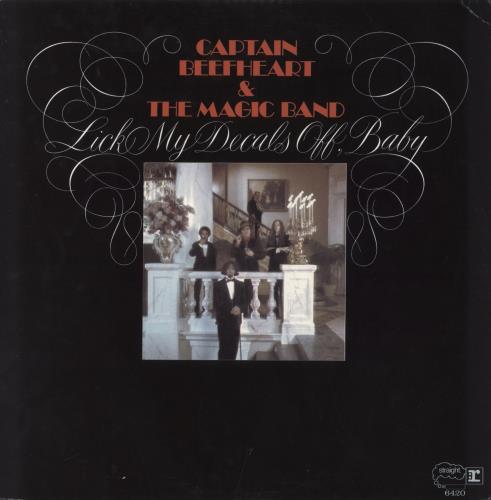 Captain Beefheart & Magic Band Lick My Decals Off, Baby - 180gm vinyl LP album (LP record) UK CPTLPLI817874