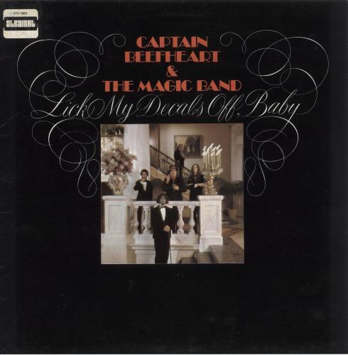 Captain Beefheart & Magic Band Lick My Decals Off, Baby - EX vinyl LP album (LP record) UK CPTLPLI739726