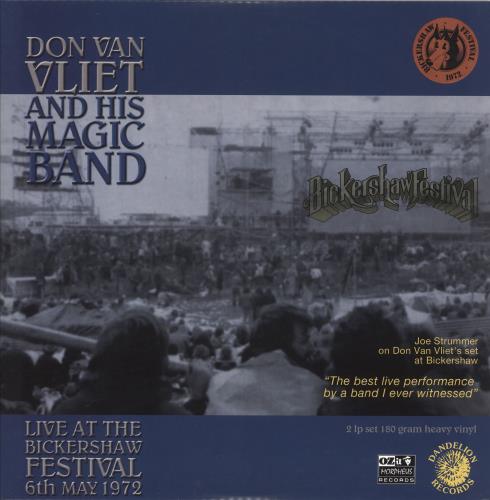 Captain Beefheart & Magic Band Live At The Bickershaw Festival 6th May 1972 2-LP vinyl record set (Double LP Album) UK CPT2LLI745076