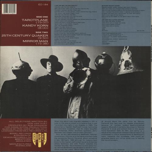 Captain Beefheart & Magic Band Mirror Man vinyl LP album (LP record) UK CPTLPMI583781