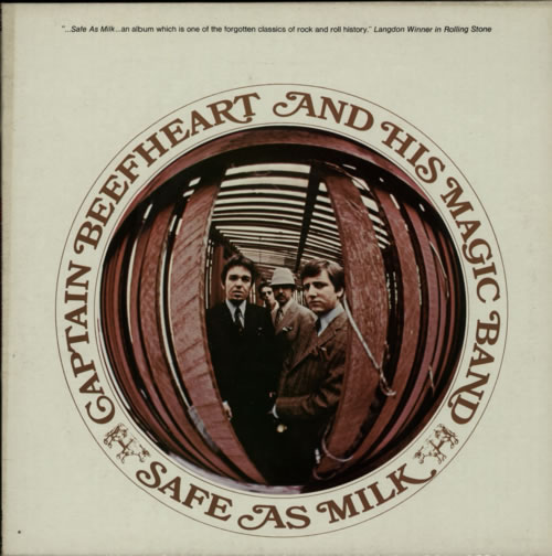 Captain Beefheart & Magic Band Safe As Milk vinyl LP album (LP record) UK CPTLPSA515852