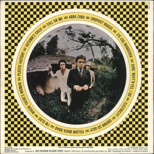 Captain Beefheart & Magic Band Safe As Milk vinyl LP album (LP record) US CPTLPSA718930