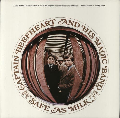 Captain Beefheart & Magic Band Safe As Milk vinyl LP album (LP record) German CPTLPSA765620
