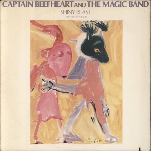 Captain Beefheart & Magic Band Shiny Beast [Bat Chain Puller] - EX vinyl LP album (LP record) US CPTLPSH609534