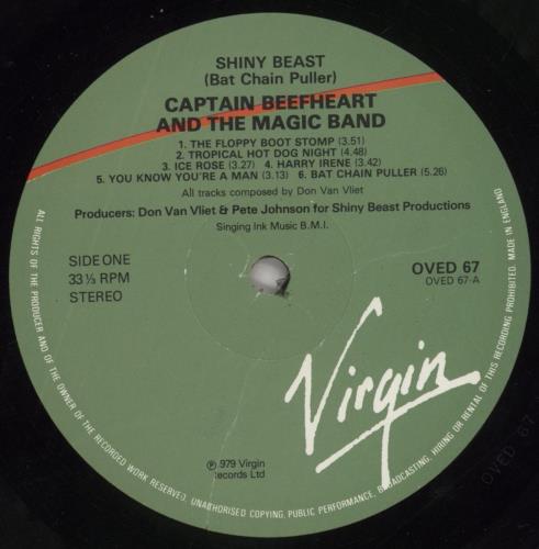 Captain Beefheart & Magic Band Shiny Beast vinyl LP album (LP record) UK CPTLPSH197379