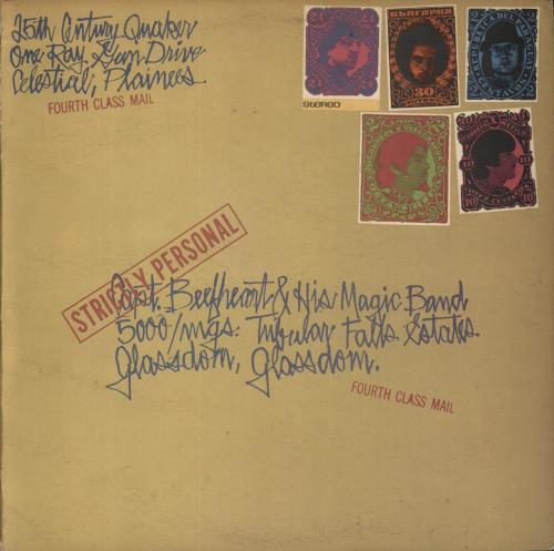 Captain Beefheart & Magic Band Strictly Personal - 1st - VG vinyl LP album (LP record) UK CPTLPST849584