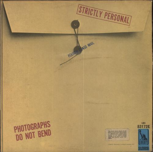 Captain Beefheart & Magic Band Strictly Personal - 1st - VG vinyl LP album (LP record) UK CPTLPST849584