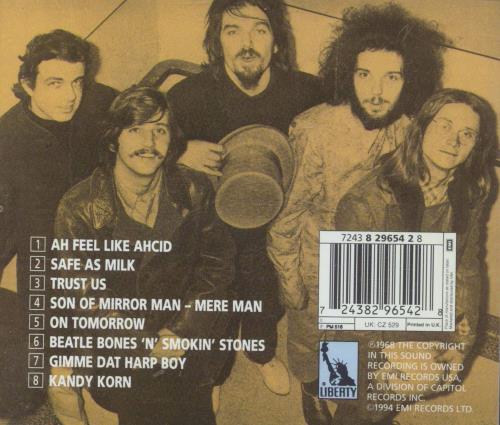 Captain Beefheart & Magic Band Strictly Personal CD album (CDLP) UK CPTCDST361488