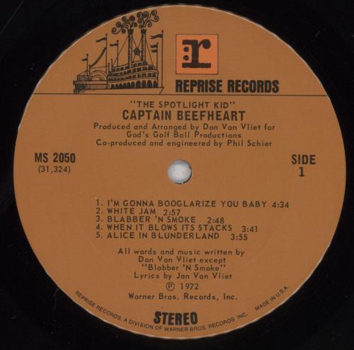 Captain Beefheart & Magic Band The Spotlight Kid - 1st - VG vinyl LP album (LP record) US CPTLPTH834143