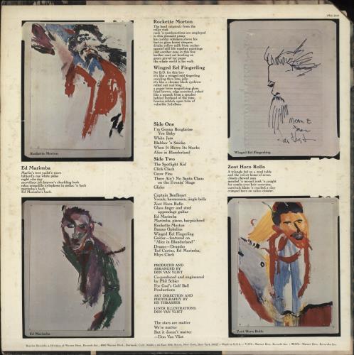 Captain Beefheart & Magic Band The Spotlight Kid - 1st - VG vinyl LP album (LP record) US CPTLPTH834143