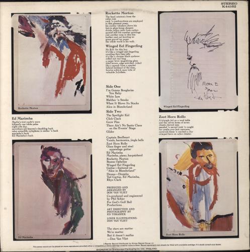 Captain Beefheart & Magic Band The Spotlight Kid - 2nd + Insert vinyl LP album (LP record) UK CPTLPTH791851
