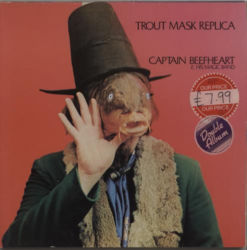 Captain Beefheart & Magic Band Trout Mask Replica - Price stickered 2-LP vinyl record set (Double LP Album) German CPT2LTR756508