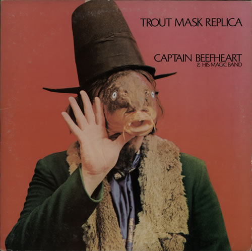 Captain Beefheart & Magic Band Trout Mask Replica 2-LP vinyl record set (Double LP Album) UK CPT2LTR239290