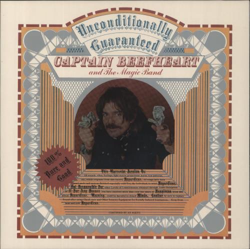 Captain Beefheart & Magic Band Unconditionally Guaranteed - RSD21 - 180gm Clear Vinyl vinyl LP album (LP record) UK CPTLPUN836741