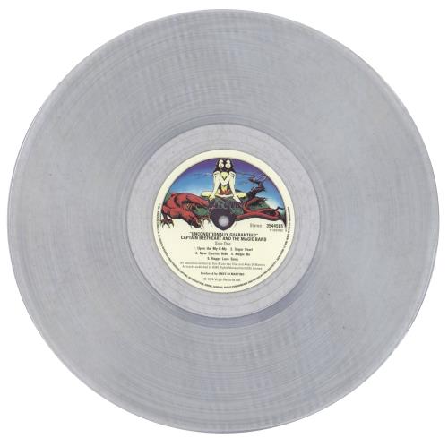 Captain Beefheart & Magic Band Unconditionally Guaranteed - RSD21 - 180gm Clear Vinyl vinyl LP album (LP record) UK CPTLPUN836741