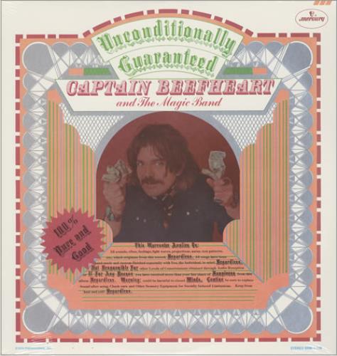 Captain Beefheart & Magic Band Unconditionally Guaranteed - Sealed vinyl LP album (LP record) US CPTLPUN356714