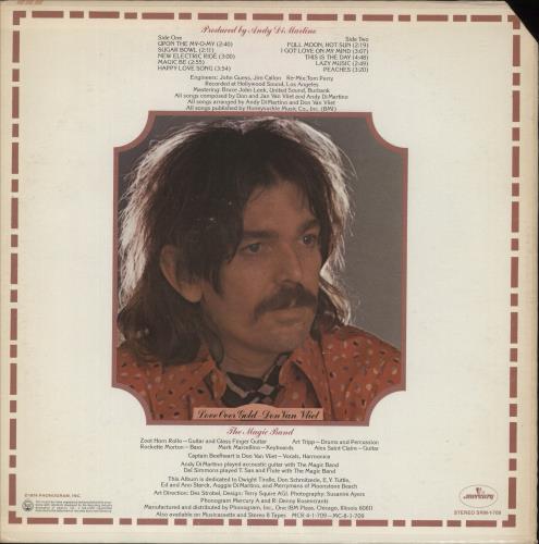 Captain Beefheart & Magic Band Unconditionally Guaranteed vinyl LP album (LP record) US CPTLPUN257668