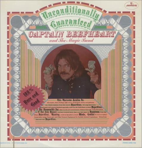 Captain Beefheart & Magic Band Unconditionally Guaranteed vinyl LP album (LP record) US CPTLPUN362988