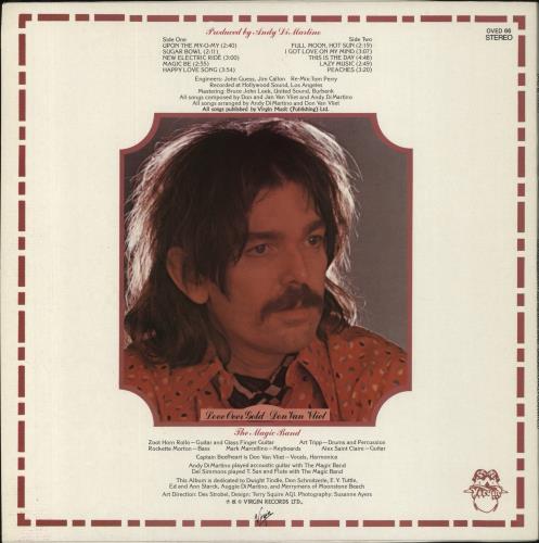 Captain Beefheart & Magic Band Unconditionally Guaranteed vinyl LP album (LP record) UK CPTLPUN693795