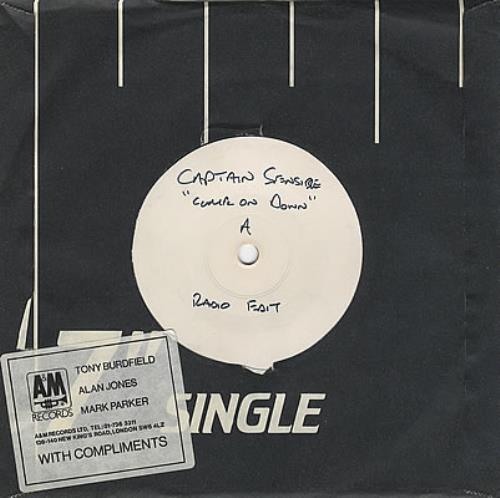 Captain Sensible Come On Down - Radio Edit 7" vinyl single (7 inch record / 45) UK CSE07CO374038