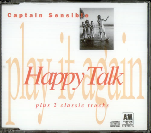 Captain Sensible Happy Talk CD single (CD5 / 5") UK CSEC5HA173749