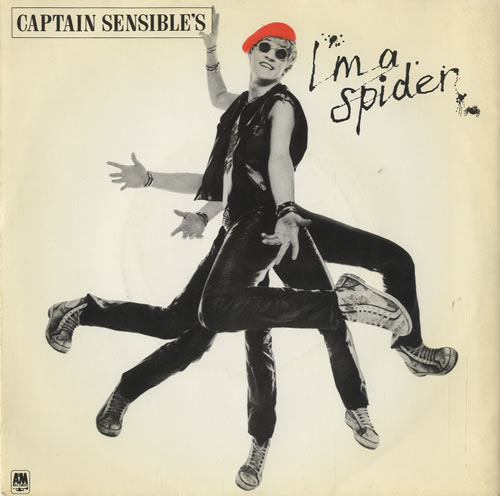 Captain Sensible I'm A Spider 7" vinyl single (7 inch record / 45) UK CSE07IM129861