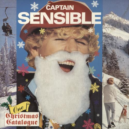 Captain Sensible One Christmas Catalogue + Beard 12" vinyl single (12 inch record / Maxi-single) UK CSE12ON39370
