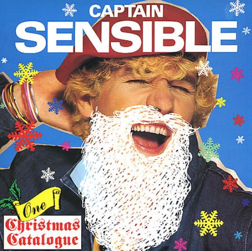 Captain Sensible One Christmas Catalogue 7" vinyl single (7 inch record / 45) UK CSE07ON360996
