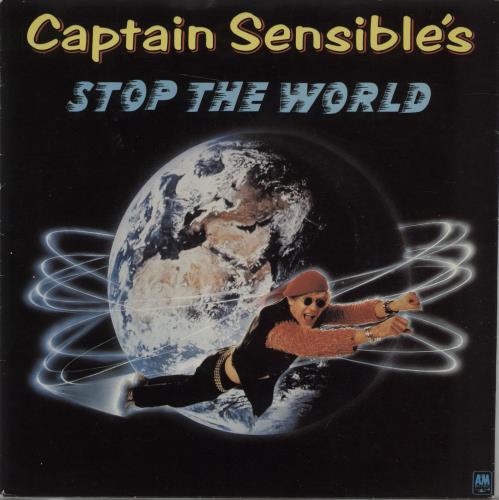 Captain Sensible Stop The World 7" vinyl single (7 inch record / 45) UK CSE07ST89117