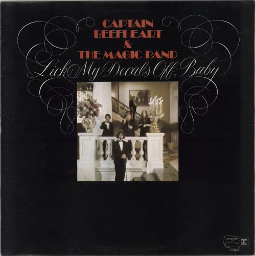 Captain Beefheart & Magic Band Lick My Decals Off Baby vinyl LP album (LP record) UK CPTLPLI210684