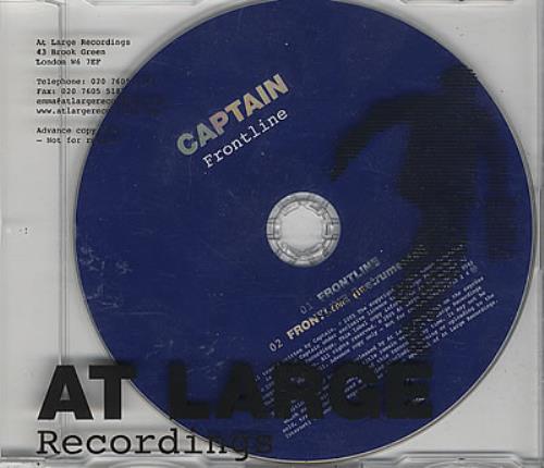 Captain Frontline CD single (CD5 / 5") UK CP7C5FR373506