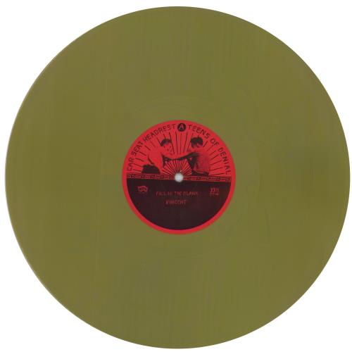 Car Seat Headrest Teens Of Denial: Rough Trade Edition - Gold Vinyl 2-LP vinyl record set (Double LP Album) UK 6EU2LTE835043