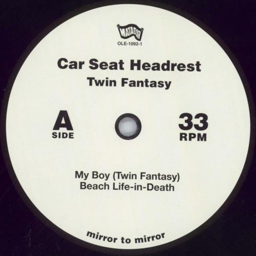 Car Seat Headrest Twin Fantasy 2-LP vinyl record set (Double LP Album) UK 6EU2LTW821130